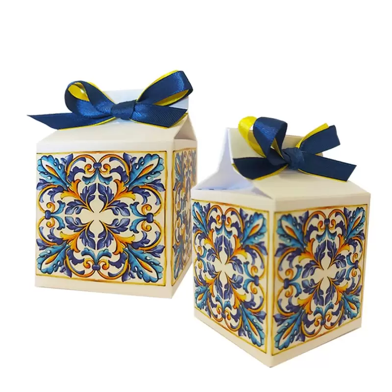 20 SCATOLINE MILK AMALFI MAIOLICHE