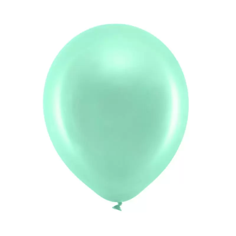 Palloncini 30cm Metallizzati verde menta RB30M-103-10