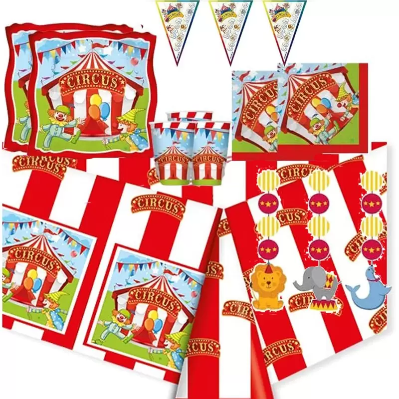 KIT N.17 CIRCUS PARTY - COORDINATO TAVOLA
