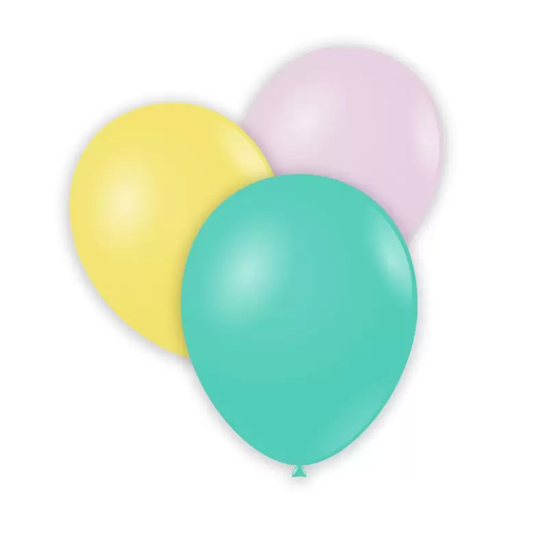 Palloncini G90 MAC Macarons 9/10 - 26 cm colori pastello Assortiti 100 pz.