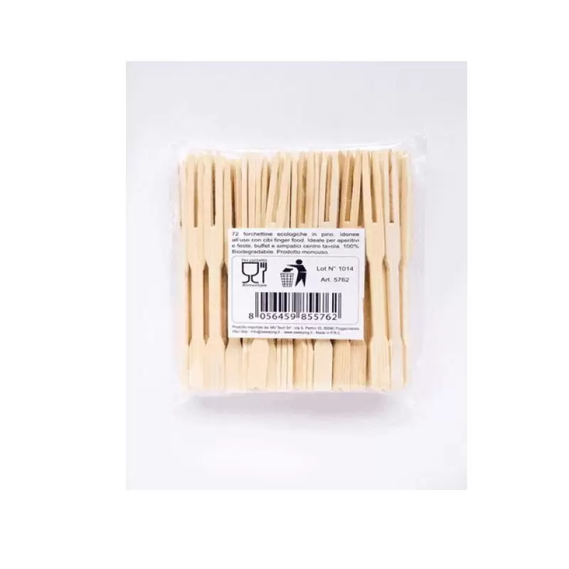 Forchettine Bamboo 72 PZ 8,5 CM 5762