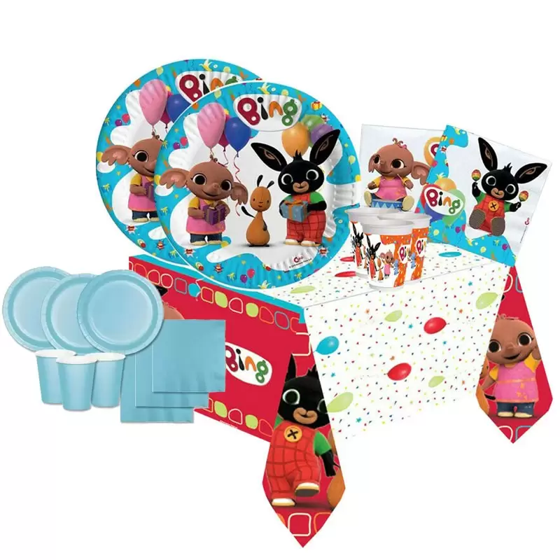 KIT N. 7 BING NEW CON MONOCOLORE IN CARTA CELESTI
