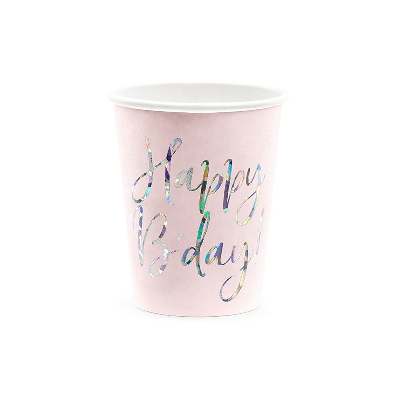 KIT N.16 HAPPY B'DAY ROSA CIPRIA HOLOGRAPHIC