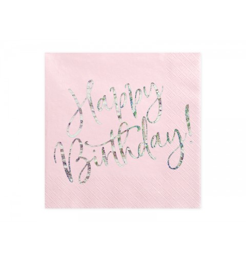 KIT N.3 HAPPY B'DAY ROSA CIPRIA HOLOGRAPHIC