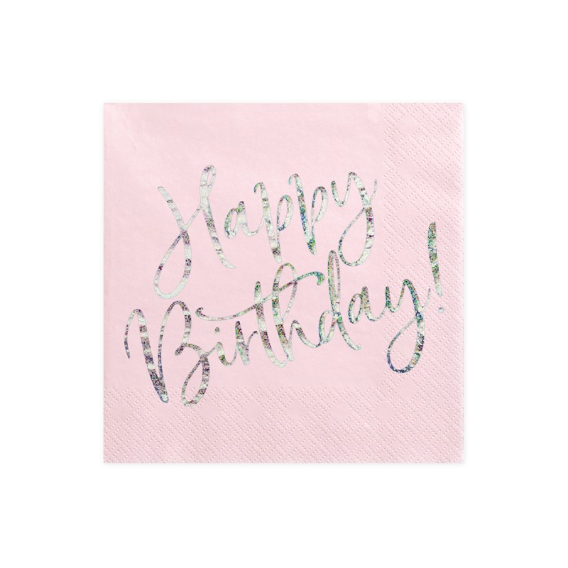 KIT N.13 HAPPY B'DAY ROSA CIPRIA HOLOGRAPHIC