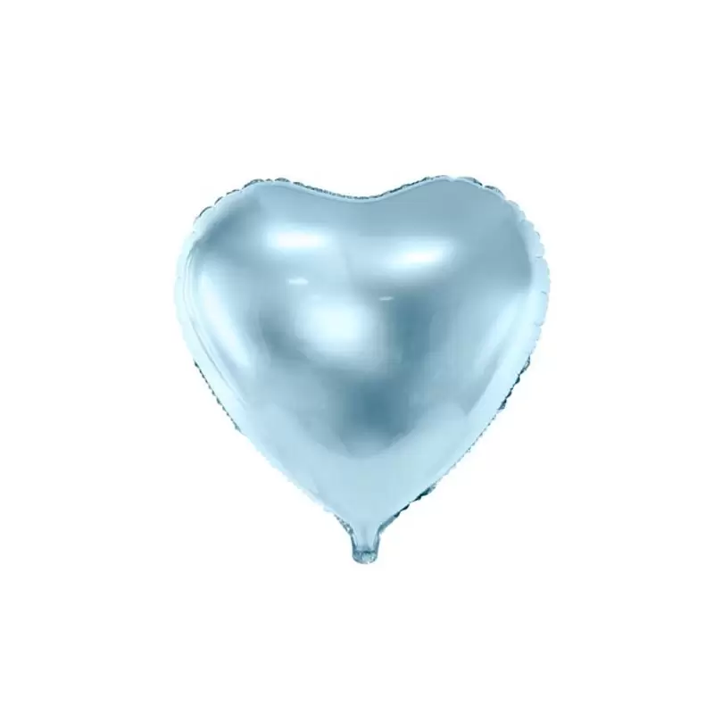 Foil Cuore Celeste 45 CM - 18 FB9M-011