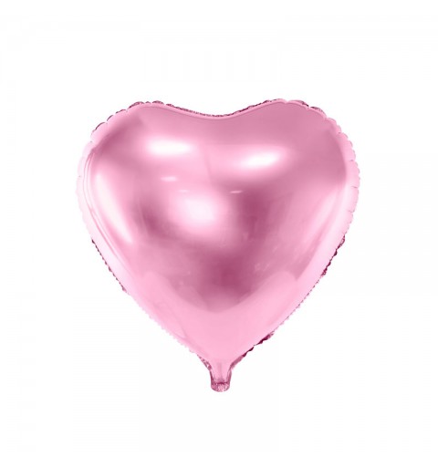 foil cuore rosa chiaro 45 cm - 18 FB9M-081J