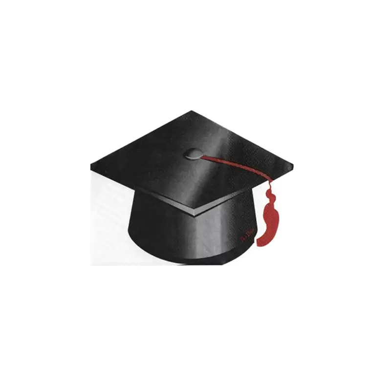 tovaglioli sagomati  laurea graduation 33 x 25 cm 64115