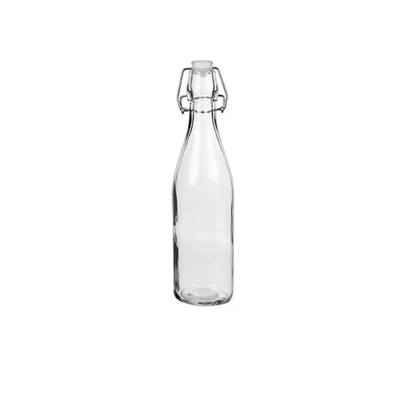bottiglia vetro con tappo 300 ml 27x7cm 106216