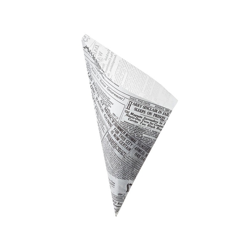Coni Journal in carta antigrasso 70gr  bianco/nero H6600 	17x24 cm (100 g) 	250 pz.