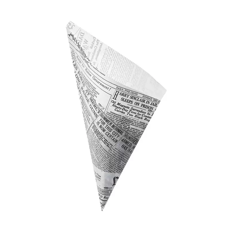 Coni Journal in carta antigrasso 70gr  bianco/nero H6601 	21x29 cm (250 g) 250 pz.