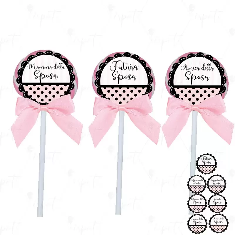 LECCA LECCA ADDIO AL NUBILATO POIS PINK – 12 PZ