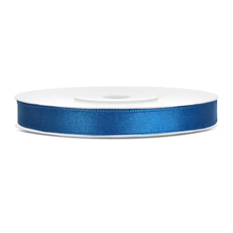 Nastrino Raso blu 6 mm x 25 m TS6-001