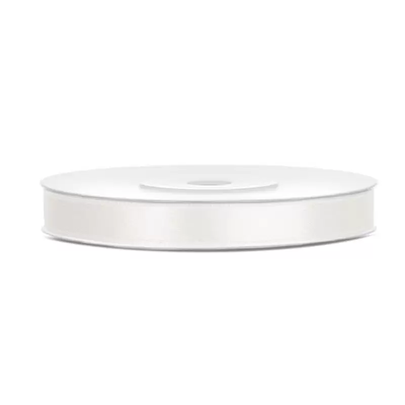 Nastrino Raso crema chiaro 6 mm x 25 m TS6-079J