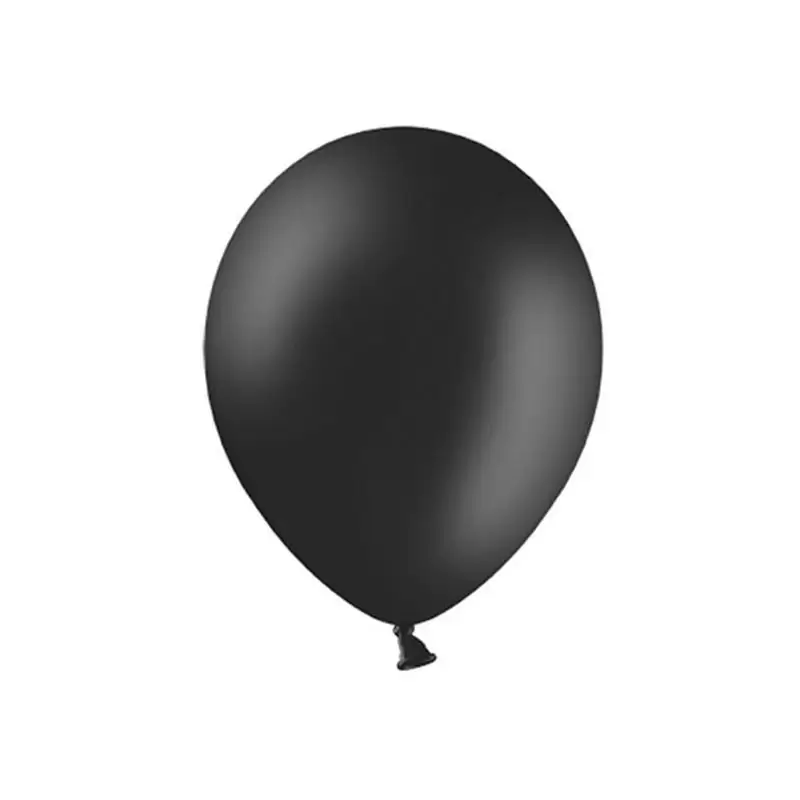 Palloncini pastello nero 27 cm 50 PZ SB12P-010-50