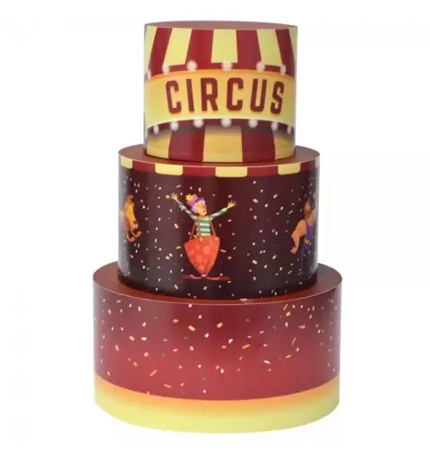 TORTA SCENOGRAFICA PER FESTA A TEMA CIRCO VINILE – 1907