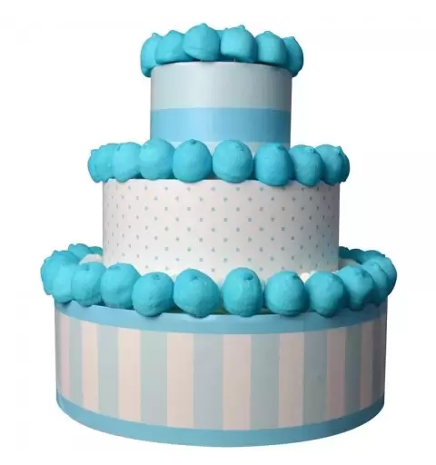 TORTA SCENOGRAFICA PER FESTA A TEMA AZZURRA MARSH+VINILE – 1921