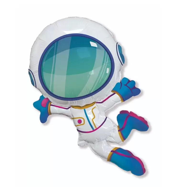 palloncino foil sagomato astronauta 901847 60 cm 24\'\'