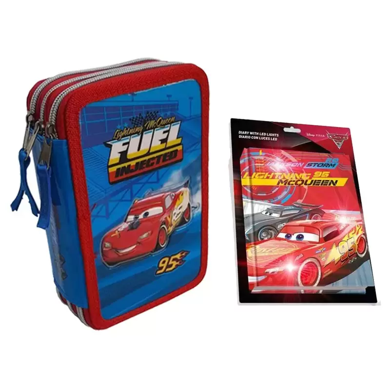 SET N.2 CARS - ASTUCCIO E DIARIO