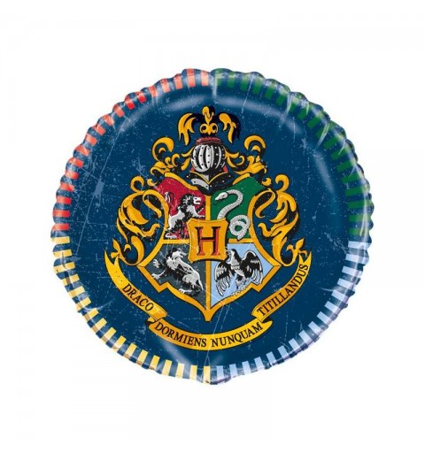 Palloncino foil tondo 45 cm 18 mylar Harry Potter Hogwarts 59077