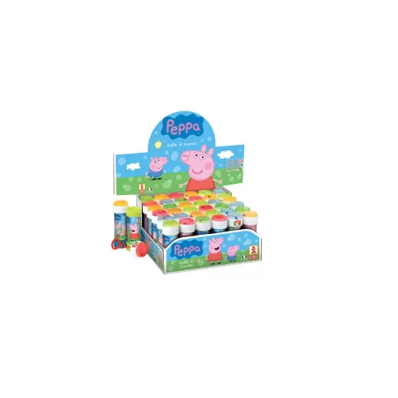 18 BOLLE DI SAPONE PEPPA PIG