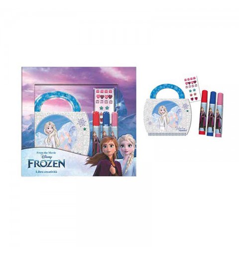 Set libro + pennarelli in scatola Frozen 16 x 3 x 22 cm FR0756