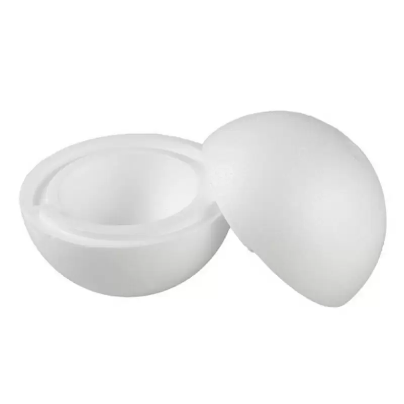Sfera In Polistirolo ( 2 semi sfere) 20 cm