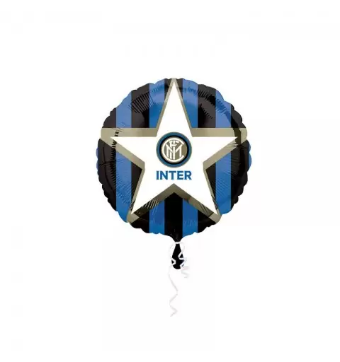 palloncino foil tondo Inter 43 cm 6B800002