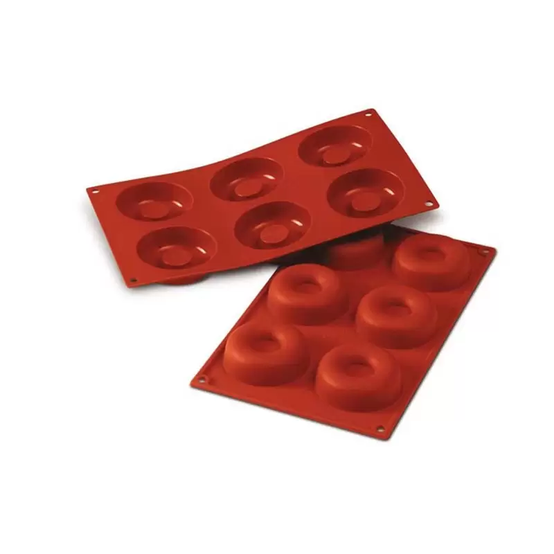 Stampo Savarin SF012 Ø 72 - h. 23 mm 6 cavità