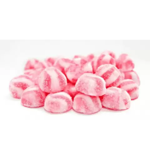 Caramelle Gommose  Palline Twist Rosa  Zuccherate 1261