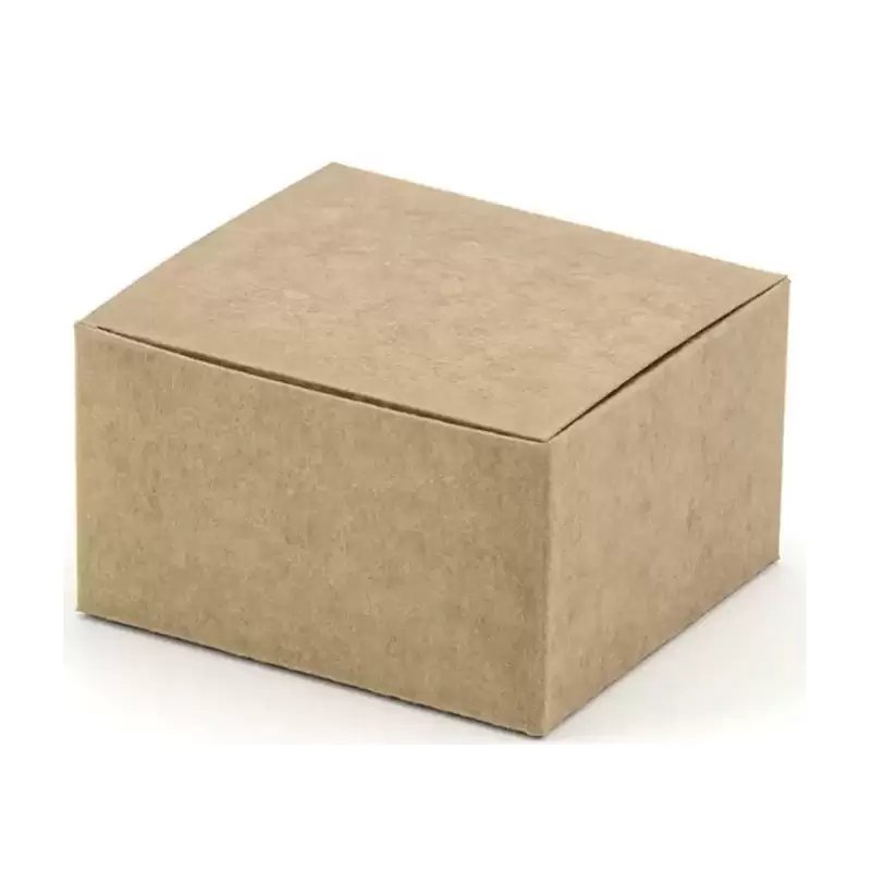 10 Scatoline Portaconfetti carta kraft  PUDP24 6x5.5x3.5cm
