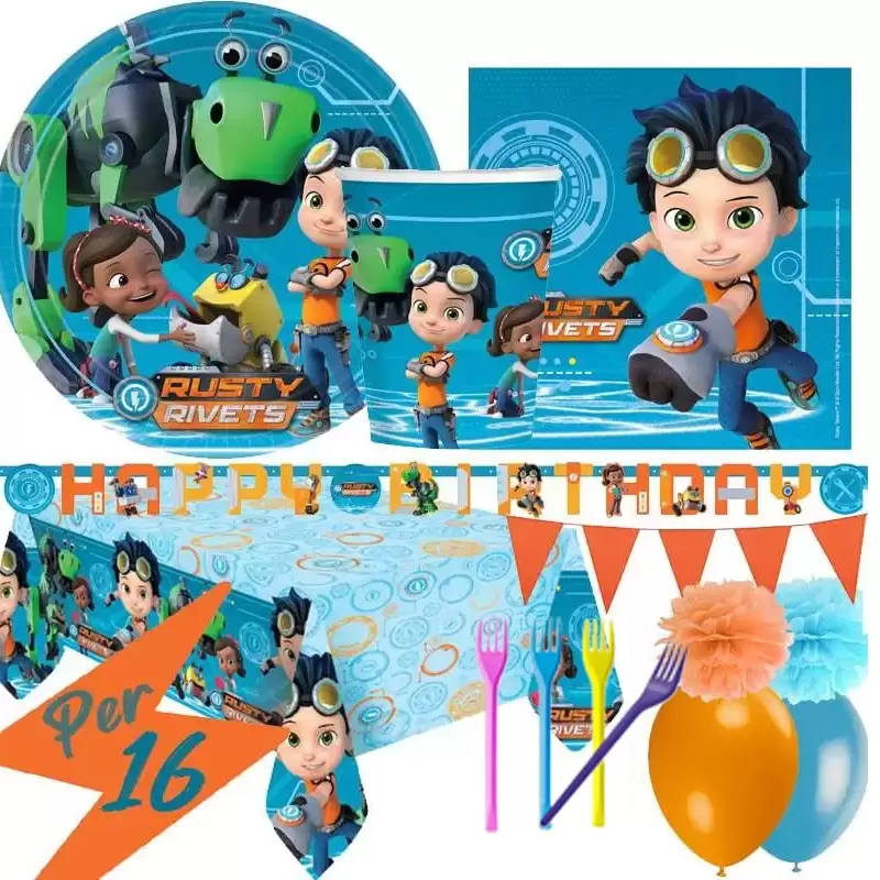 KIT N.54 RUSTY RIVETS – COMPLETO PER LA FESTA