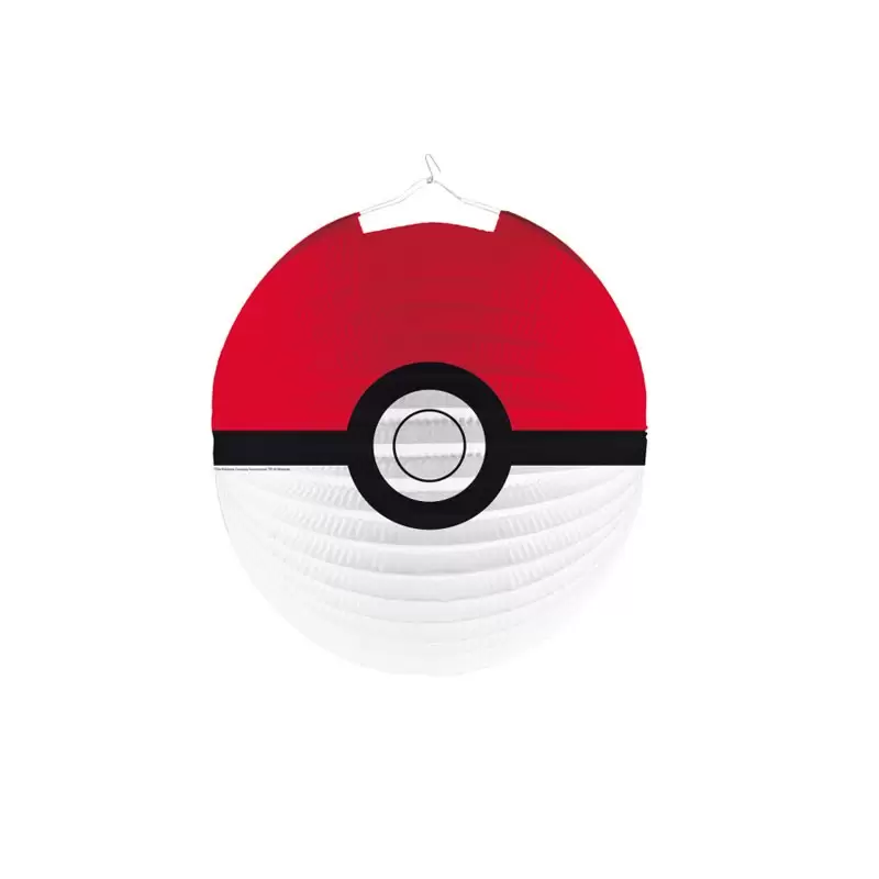 lampada in carta tonda PoKéMoN  25 cm Bambini