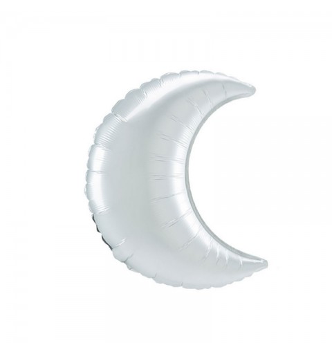 Pallone foil luna Crescente 26 - 66 cm Bianco Satin 7A4183299