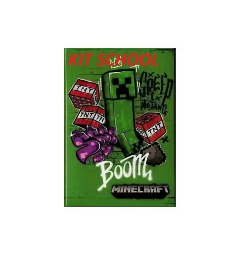 DIARIO MINECRAFT SCUOLA ELEMENTARE 12 MESI