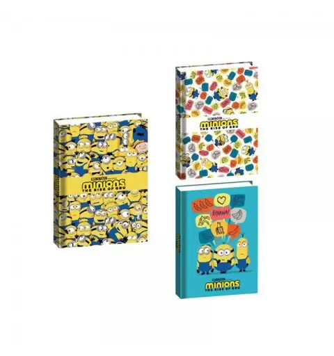 diario agenda 10 mesi Minions modelli assortiti