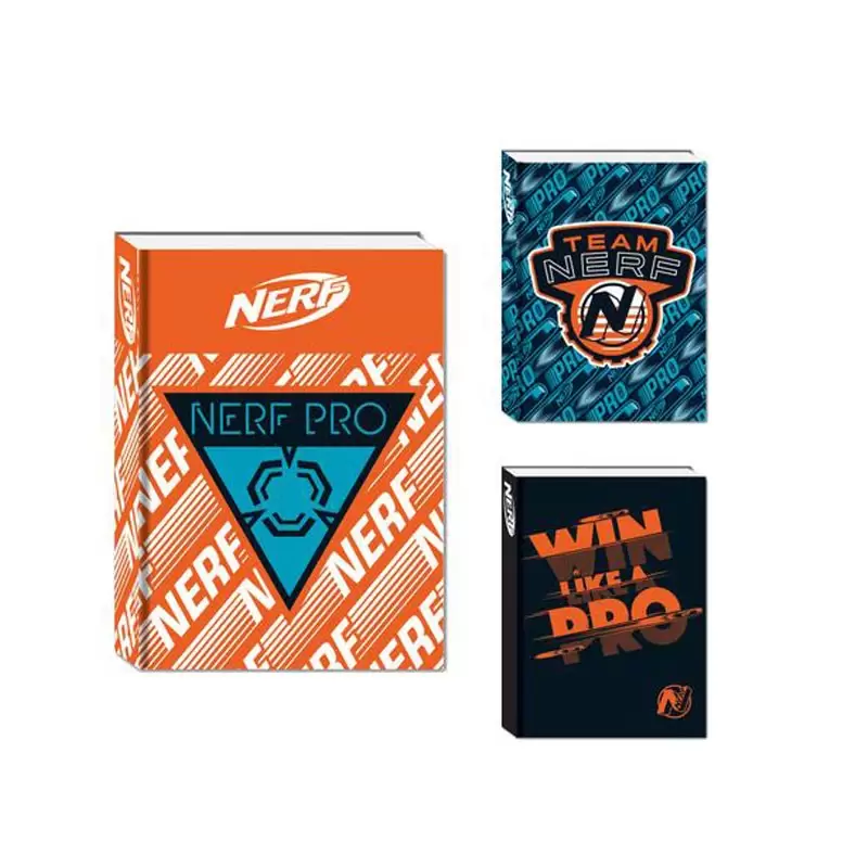 diario agenda 10 mesi Nerf modelli assortiti