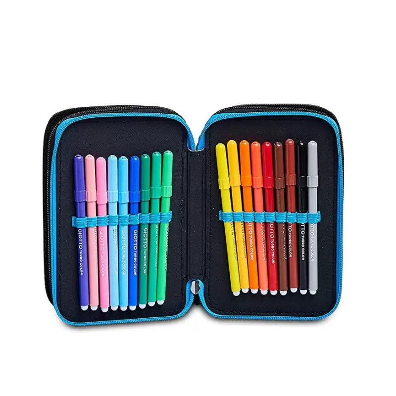 Astuccio per la scuola two players 3 cerniere