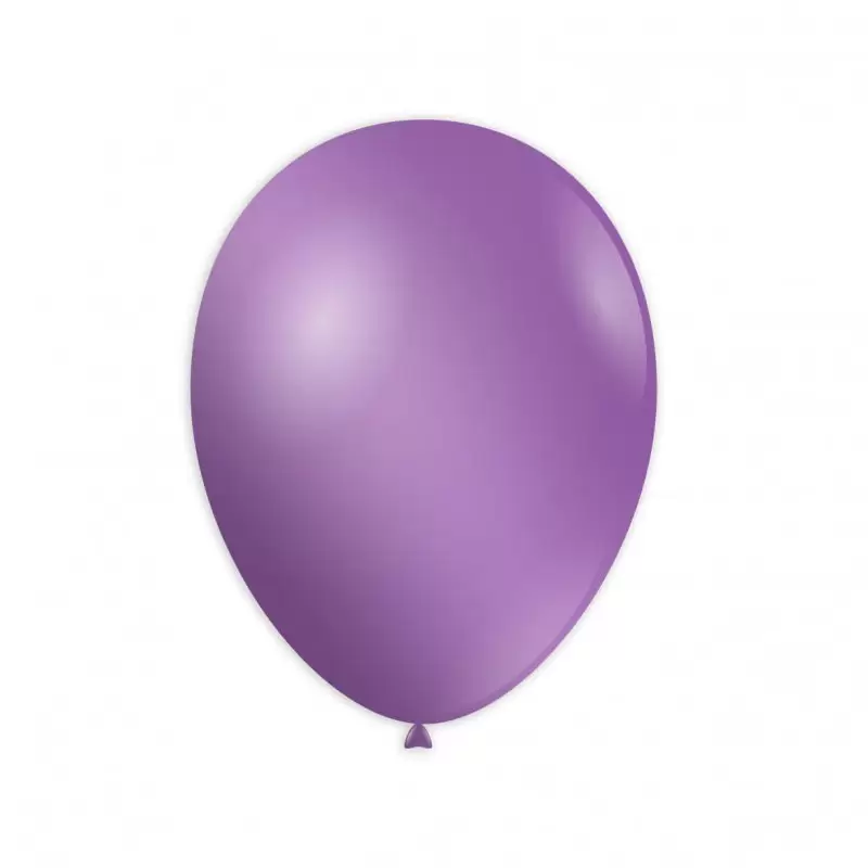Palloncini metallizzati 9 25 cm lavanda GM90 / 73 100 pz.