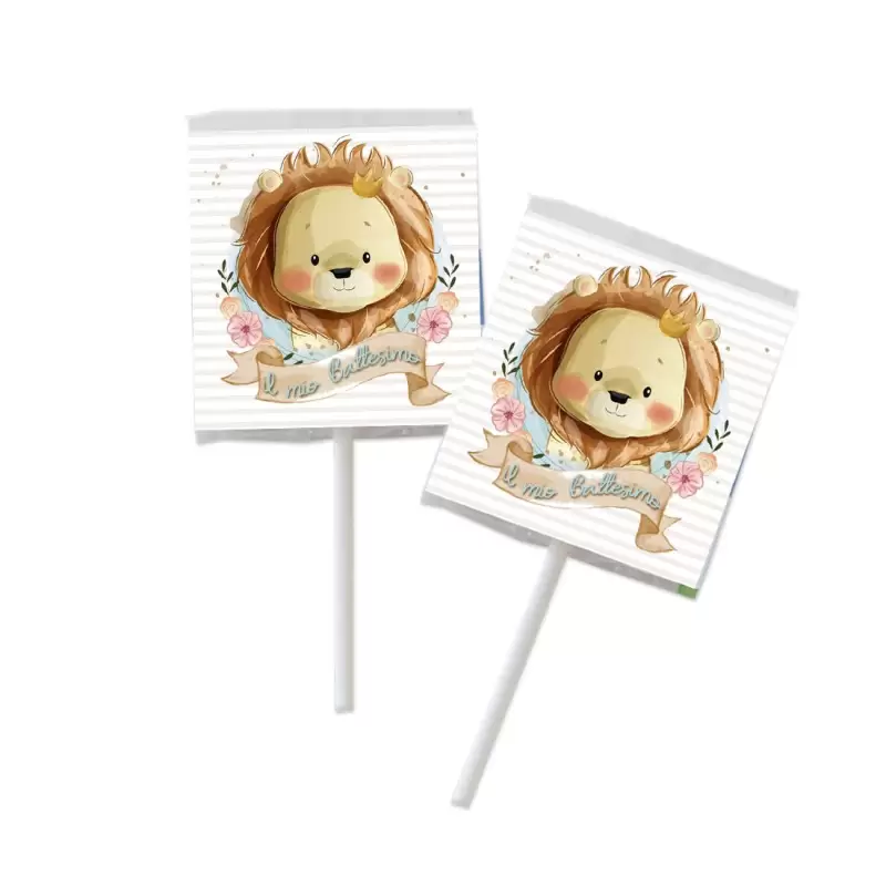 20 LECCA LECCA BATTESIMO LEONCINO LION POLLY POP