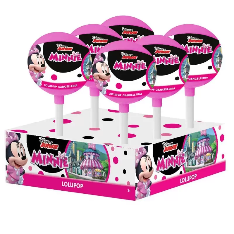 Lecca lecca Minnie disney con accessori cancelleria 1 pz. 46 x 25 x 12 cm MIN0753