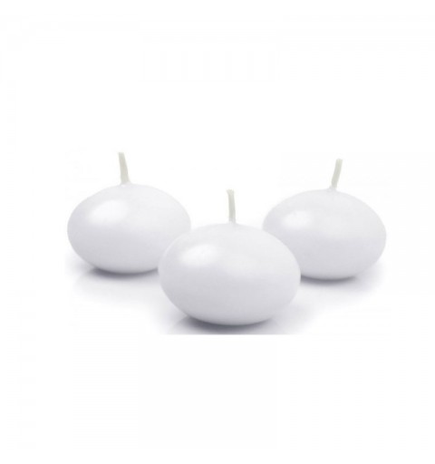 candele galleggianti decorative bianche 10 pz 5 cm SDMAT50-008-OP