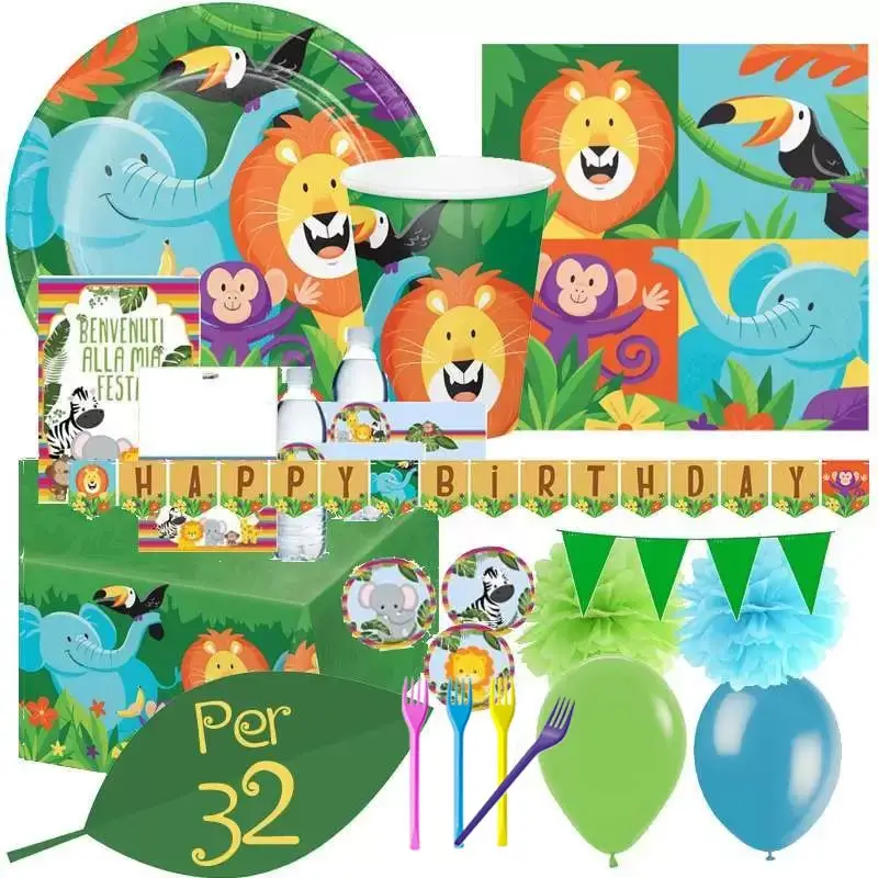 KIT N.72 SAVANA NEW - CON FESTA DI CARTA