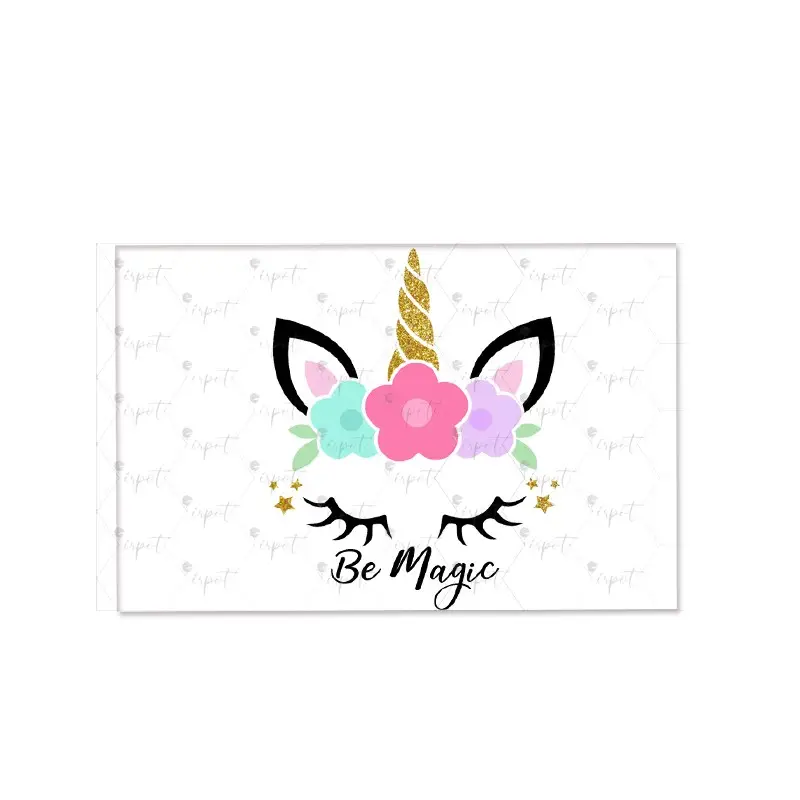 FASCETTA ADESIVA MAGIC UNICORN PER BOLLE DI SAPONE