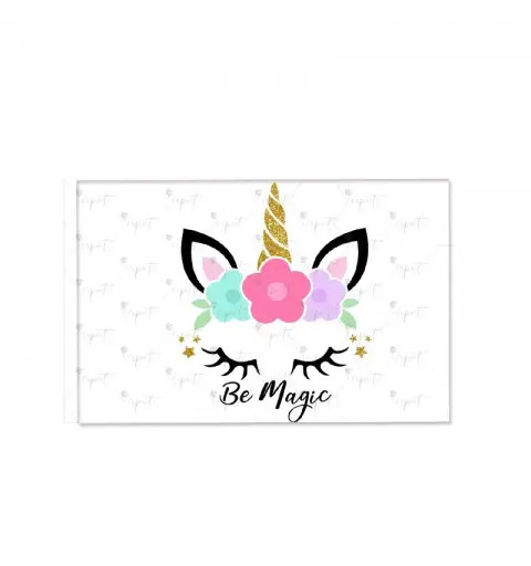 FASCETTA ADESIVA MAGIC UNICORN PER BOLLE DI SAPONE