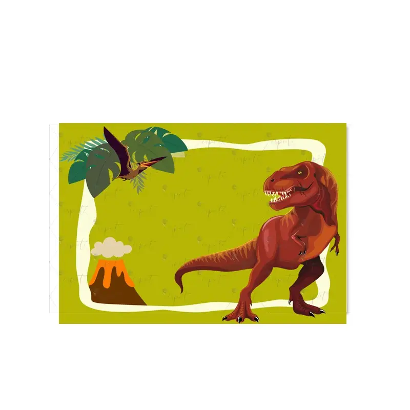FASCETTA ADESIVA DINOSAURI PER BOLLE DI SAPONE