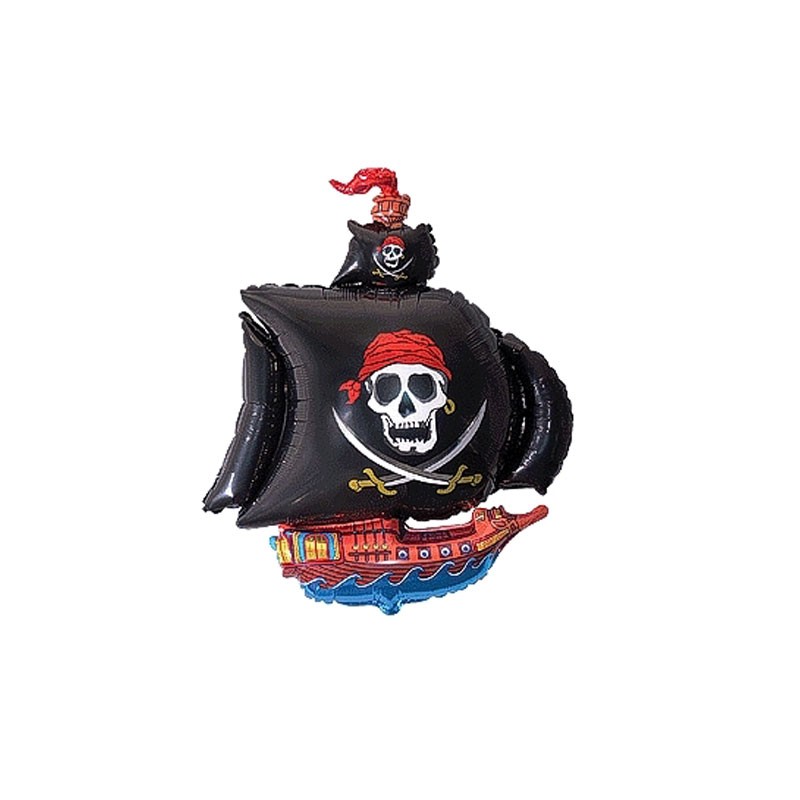 Palloncino foil nave dei pirati 14\'\' 35 cm 902669
