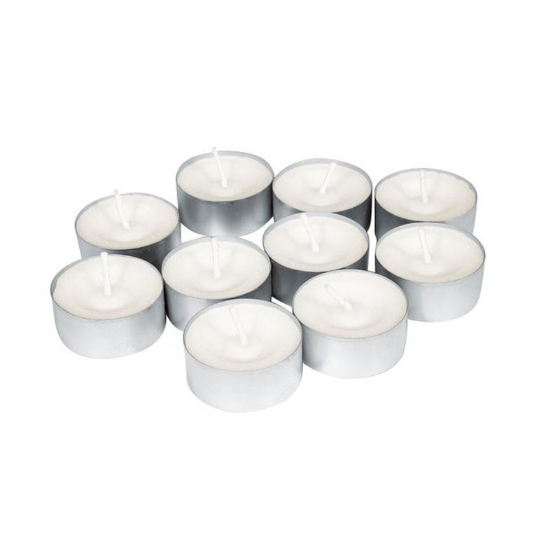 25 candele Tealight bianche 3.6x3.6x1.7 cm 93032