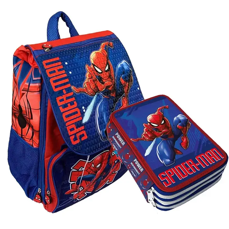 SET SCUOLA SPIDERMAN ZAINO  + ASTUCCIO
