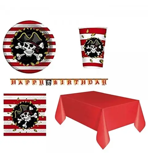 KIT N 13 - COORDINATO TAVOLA PIRATI